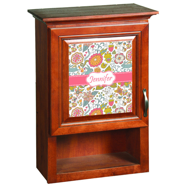 Wild Garden Cabinet Decal - Custom Size