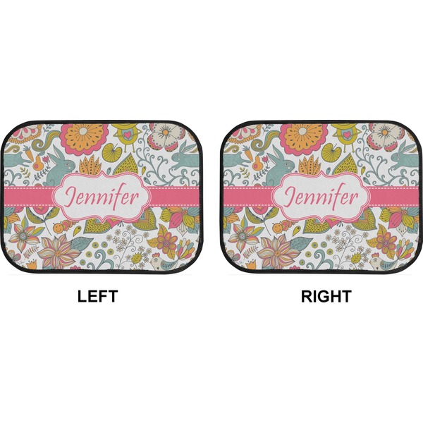 Wild Garden Car Floor Mats (Back Seat) (Approval)