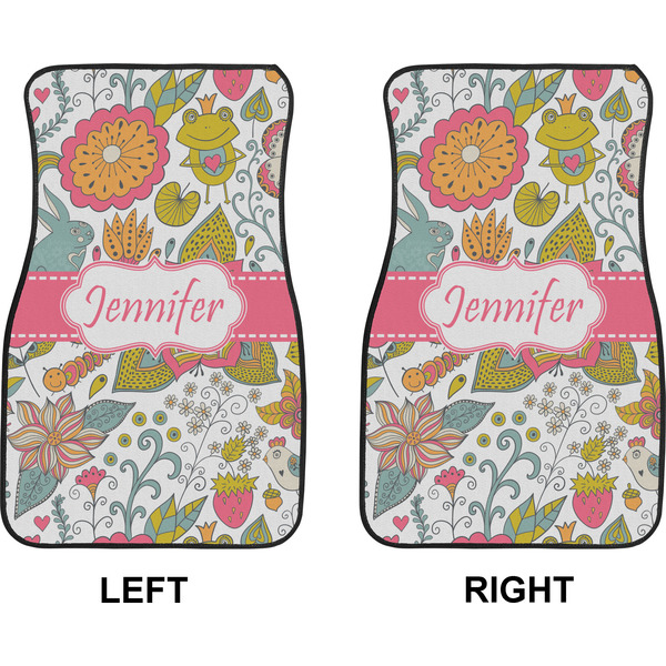 Wild Garden Car Mat Front - Approval