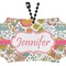 Wild Garden Rear View Mirror Ornament (Personalized)