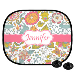 Wild Garden Car Side Window Sun Shade (Personalized)