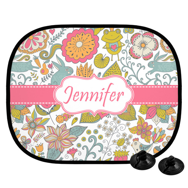 Custom Wild Garden Car Side Window Sun Shade (Personalized)