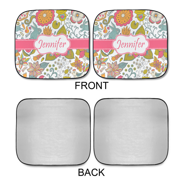 Wild Garden Car Sun Shades - APPROVAL