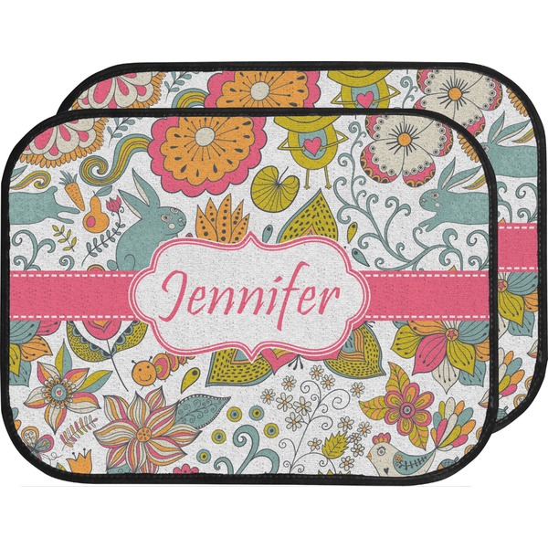 Wild Garden Custom Car Floor Mats Set (2Front & 2Back)