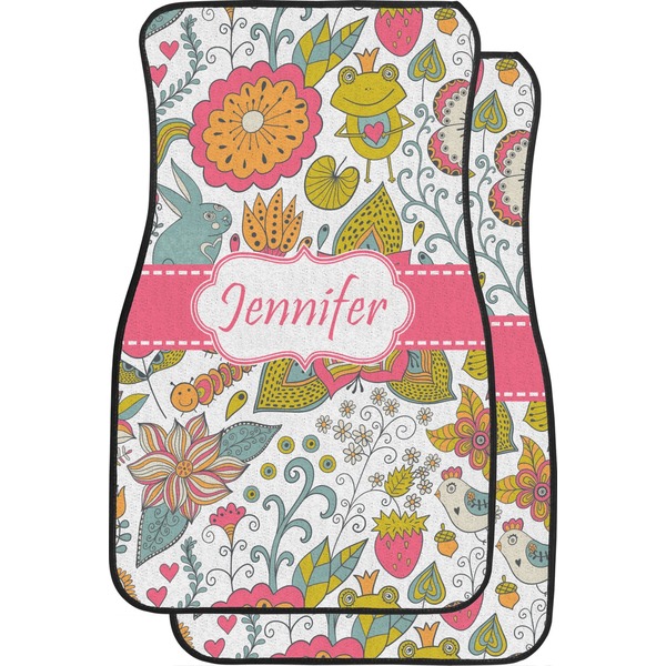 Wild Garden Custom Car Floor Mats Set (2Front & 2Back)