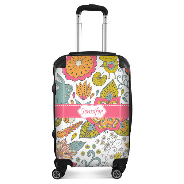Custom Wild Garden Suitcase (Personalized)