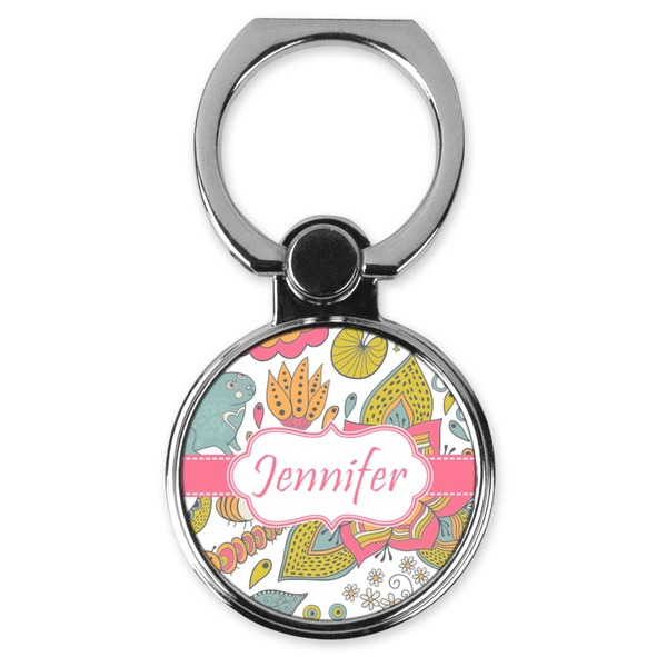 Custom Wild Garden Cell Phone Ring Stand & Holder (Personalized)