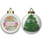 Wild Garden Ceramic Christmas Ornament - X-Mas Tree (APPROVAL)