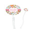 Wild Garden 7" Oval Plastic Stir Sticks - Clear (Personalized)
