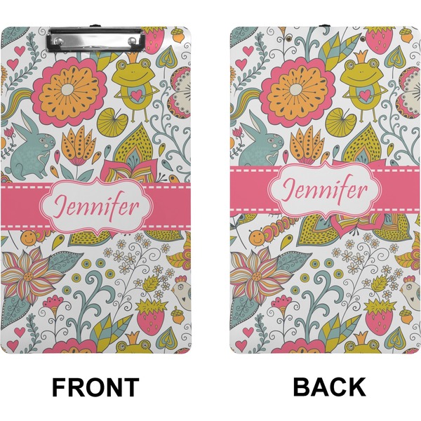 Wild Garden Clipboard (Legal) (Front + Back)