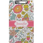 Wild Garden Clipboard (Legal Size) (Personalized)