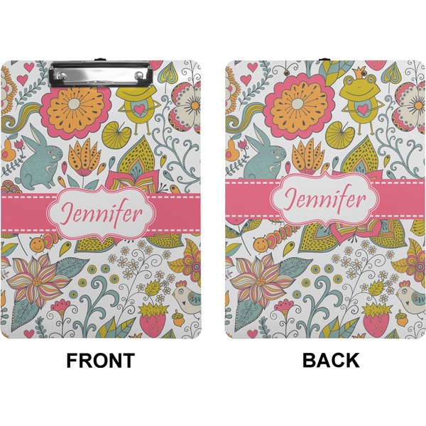 Wild Garden Clipboard (Letter) (Front + Back)