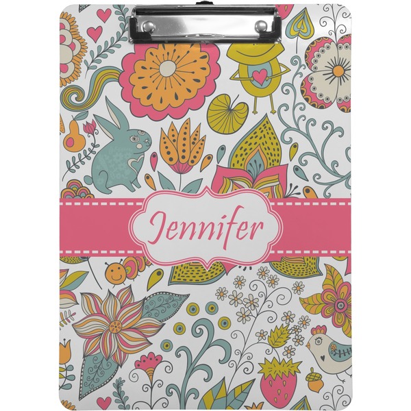 Custom Wild Garden Clipboard (Personalized)