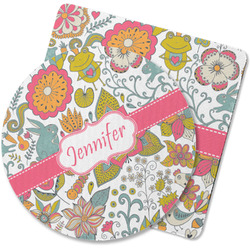 Wild Garden Rubber Backed Coaster (Personalized)