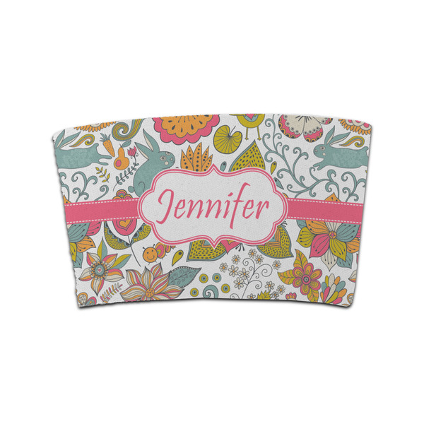 Custom Wild Garden Coffee Cup Sleeve (Personalized)