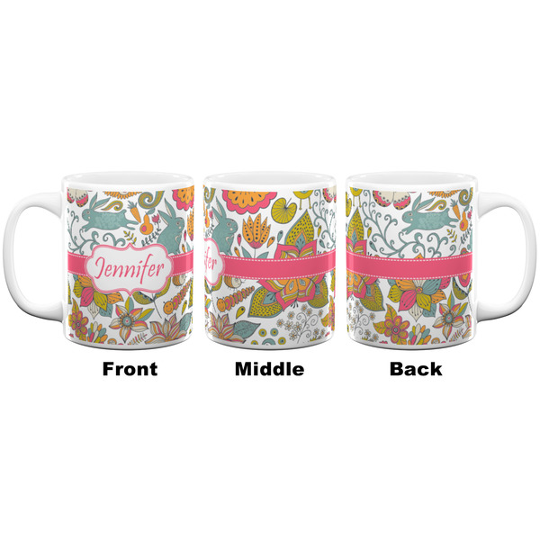 Wild Garden Coffee Mug - 11 oz - White APPROVAL