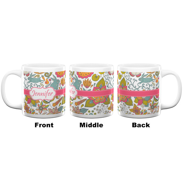 Wild Garden Coffee Mug - 20 oz - White APPROVAL