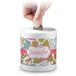 Wild Garden Coin Bank (Personalized)