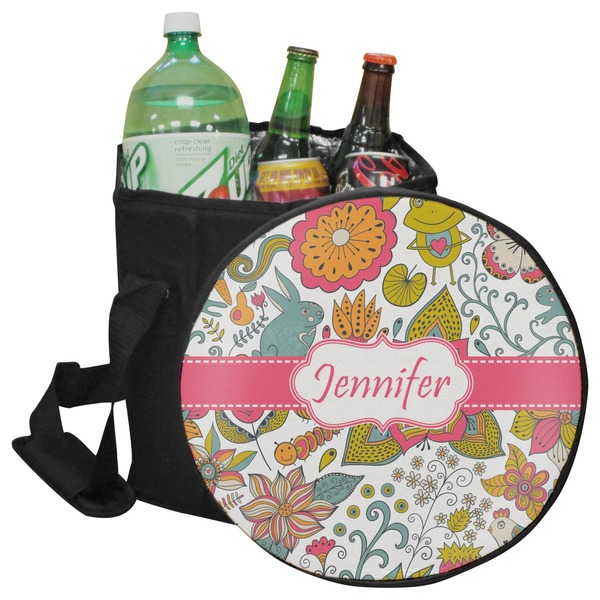 Custom Wild Garden Collapsible Cooler & Seat (Personalized)