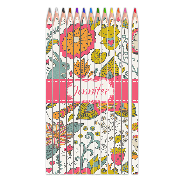 Custom Wild Garden Colored Pencils (Personalized)