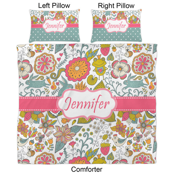 Wild Garden Comforter Set - King - Approval