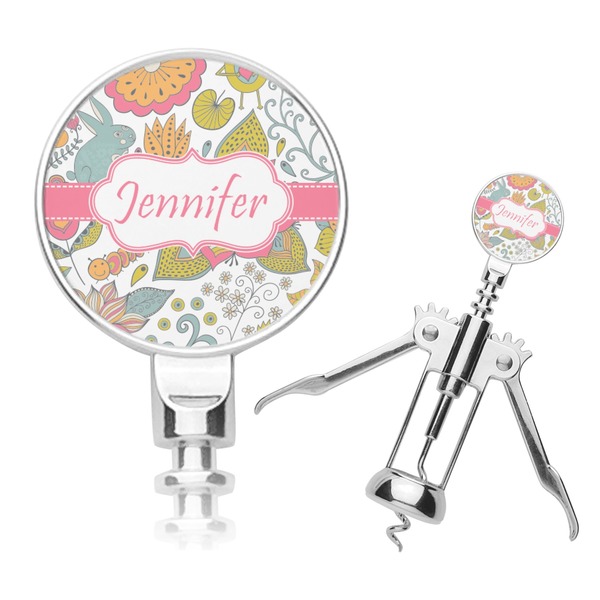 Custom Wild Garden Corkscrew (Personalized)
