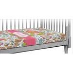 Wild Garden Crib Fitted Sheet (Personalized)