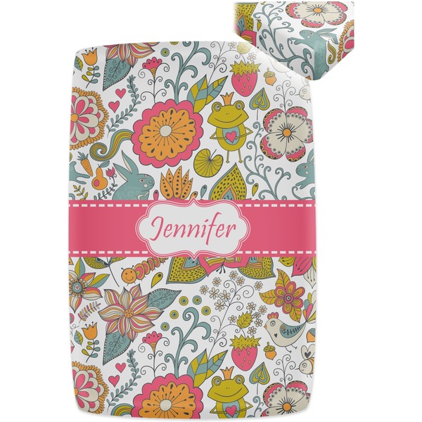 Wild Garden Crib Fitted Sheet - Apvl