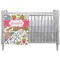 Wild Garden Crib Comforter / Quilt (Personalized)