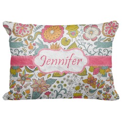 Wild Garden Decorative Baby Pillowcase - 16"x12" (Personalized)
