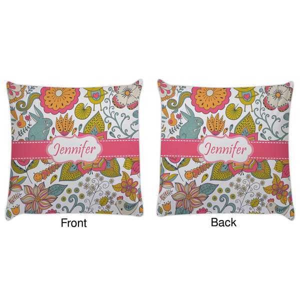 Wild Garden Decorative Pillow Case - Approval