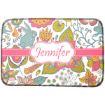 Wild Garden Dish Drying Mat (Personalized)