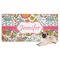 Wild Garden Dog Towel (Personalized)