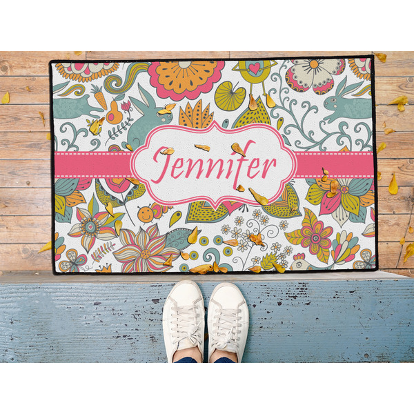 Wild Garden Door Mat - LIFESTYLE (Med)
