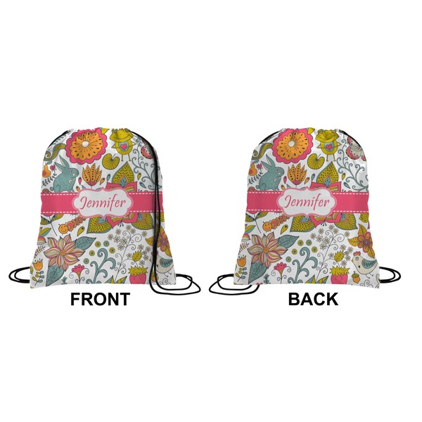 Wild Garden Drawstring Backpack