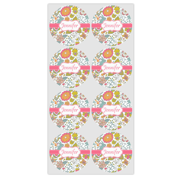 Wild Garden Drink Topper - Medium - Set of 12