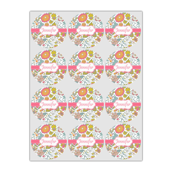 Wild Garden Drink Topper - Small - Set of 12