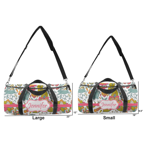 Wild Garden Duffle Bag Small and Large