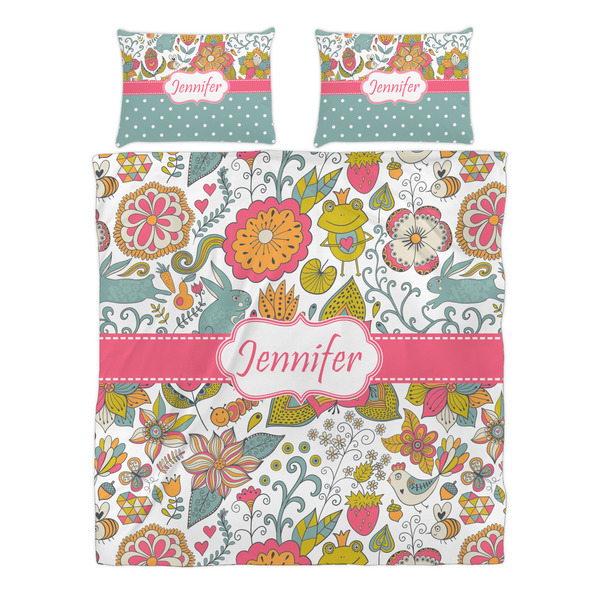 Wild Garden Duvet cover Set - Queen - Alt Approval