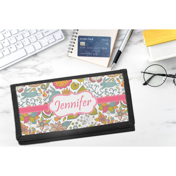 Wild Garden DyeTrans Checkbook Cover - LIFESTYLE