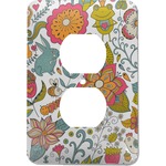 Wild Garden Electric Outlet Plate
