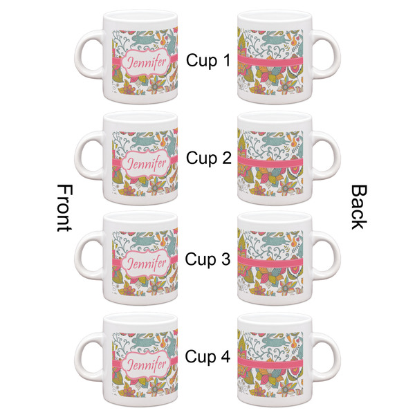 Wild Garden Espresso Cup Set of 4 - Apvl