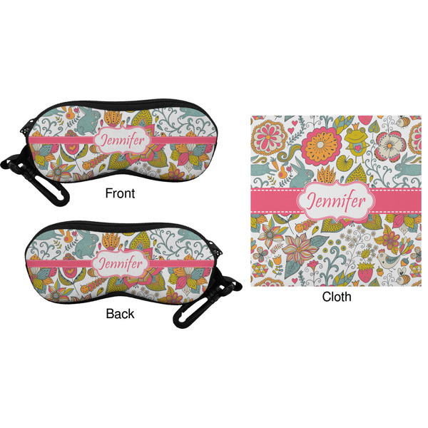 Wild Garden Eyeglass Case & Cloth (Approval)