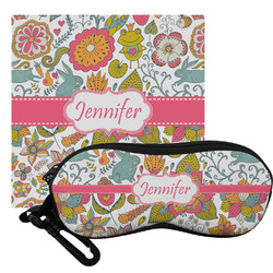 Wild Garden Eyeglass Case & Cloth (Personalized)