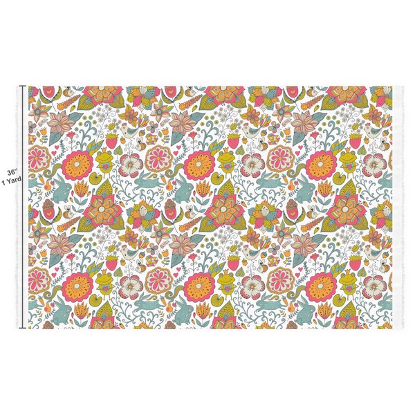 Wild Garden Fabric Full Yard