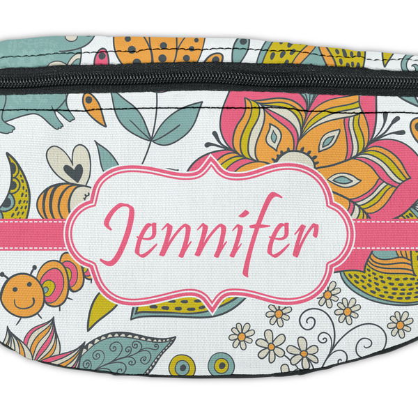 Wild Garden Fanny Pack - Closeup
