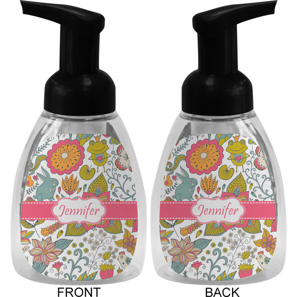 Wild Garden Foam Soap Bottle (Front & Back)