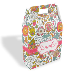 Wild Garden Gable Favor Box (Personalized)