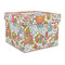 Wild Garden Gift Boxes with Lid - Canvas Wrapped - Large - Front/Main