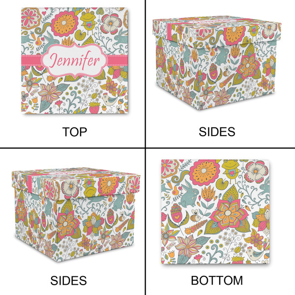 Wild Garden Gift Boxes with Lid - Canvas Wrapped - XX-Large - Approval